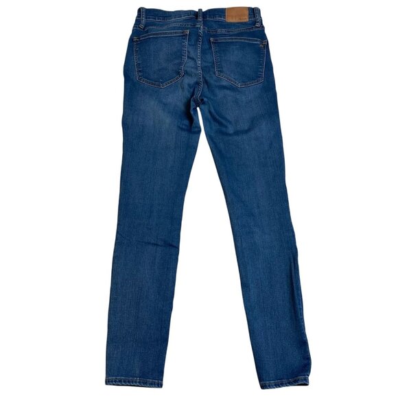 Madewell Roadtripper G1627 High‑Rise Skinny Jeans Dark Indigo Wash Women’s Size - Picture 2 of 14